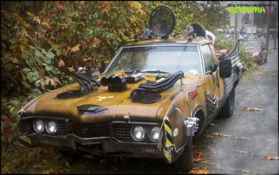 Ужасный тюнинг автомобиля